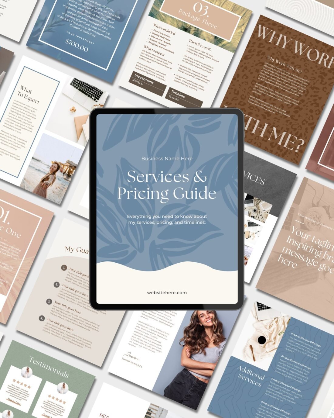 Skye Pricing Services Guide (Canva)